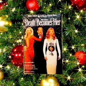 Death Becomes Here VHS Christmas Ornament